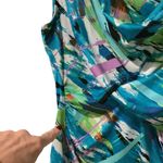 Peck & Peck  Multicolor Abstract Blouse BRAND NEW Size L Photo 7