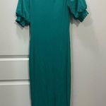Saylor NWT Teal Blue Malavika Dress Size Medium $242 Photo 2