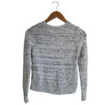 Loft  Textured Gray Zip-Up Sweater Photo 2