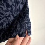 Athleta  Womens Trekkie North Printed Active Shorts Lynx Blue Size 12 Photo 5