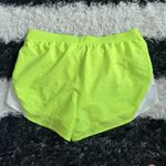 Under Armour Neon Yellow/Green Running Shorts, Large Photo 3