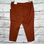 Jones Studio  NWT Size 24W Rust Orange Regular Rise Straight Leg Pants Photo 1