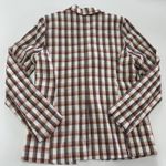 Joie ‎ Blazer Womens Medium Brown Anilah Empire Plaid Double Breasted Jacket Photo 2