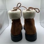 Bernardo  Dash Hiker Boots Tobacco Split Suede lace size 10M suede  NWOB F3 1407 Photo 6