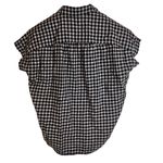 Madewell Women's Swenson Popover Shirt in Double-Faced Gingham Size XS Casual Photo 6