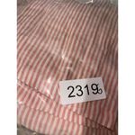 Spartina 449 womens Xs linen bell sleeve top embroidered boho beach striped pink Photo 6