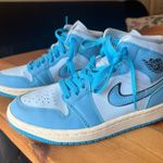 Nike Air Jordan 1 Mid Women’s Ice Blue Photo 0