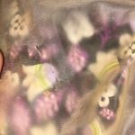 Vera Bradley Quilted Purple Floral Make up Toiletry Bag Photo 7