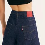 Levi's  Engineered Jeans Dark Washed LEJ 1st Loose Wide Leg Cropped Jeans 27 Photo 3