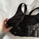 Victoria's Secret Victoria’s Secret Sport Racerback Sports Bra Black Gold Womens Medium Activewear Photo 4