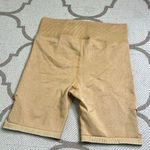 Aerie  Offline golden tan Seamless Macrame 7” Hi Rise Biker Shorts size medium Photo 3