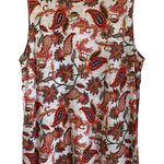 J. Jill Love Linen Sleeveless Tank Top 100% Linen Relaxed Fit Summer Sz L White Size L Photo 0