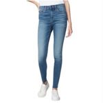 BLANK NYC  Second Skin Skinny Jeans Raw Hem Photo 5