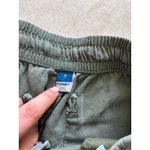 Old Navy  Pants Womens Small Green High Rise Wide Leg‎ Linen Coastal Resort Beach Photo 4