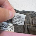 Vintage Y2K Blue Denim Off Shoulder Blouse Womens 10 Jean Top Coastal Festival Photo 6