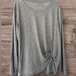 Spalding -Light Weight Gray Knotted Women's Top Size 2X Photo 0