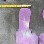 Circus by Sam Edelman slide sandal or slippers faux fur lilac size 5M NIB Photo 10