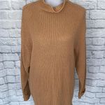 American Eagle women oversize XS/S mock turtleneck knit drop shoulder sweater Photo 0