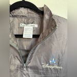Disney  Parks Jacket Womens XS/Small Blue Gray Windbreaker Packable Photo 4