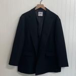 ZARA  Oversized Vented Relaxed Fit Blazer in Black Viral Blogger Fave Size XS/S Photo 6