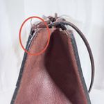wilson's leather  Pelle Studio Tote Purse Brown Leather Shoulder Snap Vintage Med Photo 6