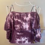 American Eagle  Outfitters Bodysuit, Off-The-Shoulder Ruffle Spaghetti Strap Tank Photo 2