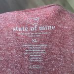 State of Mine Red American themed Graphic Tee Photo 1