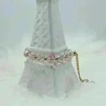 Sparkly Diana Pink Beaded Bracelet Photo 2