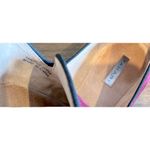 Tahari  ‘Clementine’ Burgundy Suede Smoking Slipper Loafers, Size 7 Photo 5