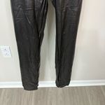 Soho Girls Soho Girl Faux Leather Black Joggers in Size Large Photo 5