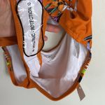 Urban Outfitters NWT Out From Under Casey Strappy Orange Floral One Piece Size S Photo 5