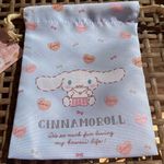 Sanrio  Pochacco, Cinnamoroll Blue, Light Green Small Drawstring Bag Photo 2