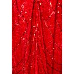 NWT Mandalay Red Sequin High Low Maxi Mermaid Gown Evening Formal Dress Womens 8 Photo 7