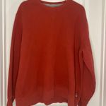 IZOD Burnt Red Basic Crewneck  Photo 0