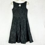 Zac Posen Truly  Soutache Dress Size 6 Fit Flare Lace Black Cocktail Photo 1