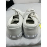 Cherokee Womans Eara White Canvass Size 8 Lace Up Sneakers NWT Photo 3