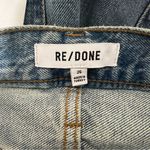 RE/DONE NEW NWT 70s Stove Pipe Jeans In Cool Medium Blue Wash Photo 9