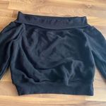 Good American  off the shoulder sweatshirt 3 Photo 7