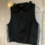 Gymshark Revival Zip Up Crop Top in Black XS Photo 0