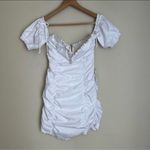 For Love & Lemons Jackson Shirred Mini Dress Photo 1