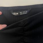 SheIn off the shoulder black crop top Photo 1