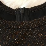 MINKPINK | Black & Gold Sparkle High Neck Romper Photo 3