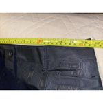 trixie + LULU Women's Black Striped Shiny Wide Leg Pants Size 12p NEW Photo 7