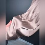 Lulus New Purple Beige  Silk Top, Small Photo 2