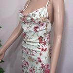 Floral Print Spaghetti Strap Dress New Pink Photo 11