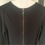 Burberry London Navy & Gray Wool Dress Photo 6