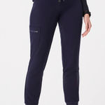 FIGS  High Waisted Zamora Scrub Pants Navy Blue Size XL Photo 0
