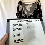 Torrid super soft knits black and pink floral roses dress women's size 5XL rayon Photo 5