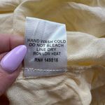 FORE Yellow tiered maxi dress flowy summer dress adjustable straps Size Small Photo 12