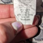 a.gain 4/$15  EUC ANIMAL PRINT HIGH LOW OVERSIZED V-NECK BLOUSE TOP SIZE MEDIUM Photo 5